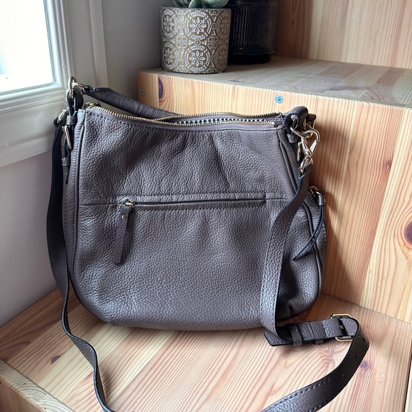 Kate spade hobo taupe grey - Picture 2 of 3